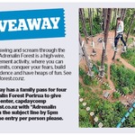 Win a Family Pass for Four to Adrenalin Forest Porirua from The Dominion Post (Wellington)