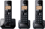 Panasonic KX-TG2723 Triple Handset Cordless Phone $48 Harvey Norman