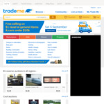 Free Selling on $1 Reserve General Items and Cars under $10k @ Trade Me