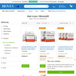 Save 20% on Minoxidil (Hair Loss) Products + Extra 10% off with Auto-Delivery + $9.60 Shipping ($0 with $118 Spend) @ Biovea