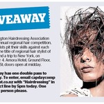 Win a Double Pass to The Wellington Hairdressing Association Competition, Sept 4 from The Dominion Post