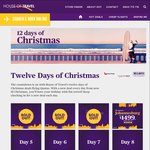 12 Days Christmas Sale - New Flights Deal Every Day till 23rd by House of Travel