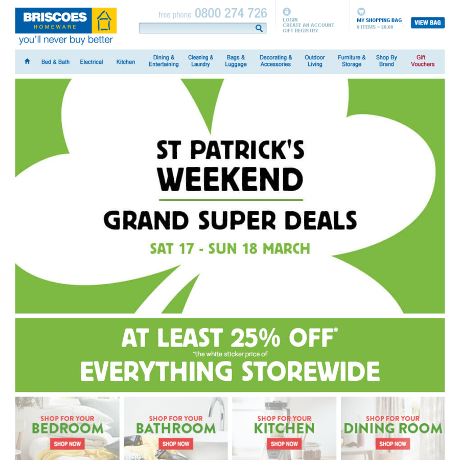 Free Shipping Code Briscoes ChoiceCheapies