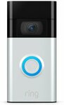 Ring Satin Nickel Video Doorbell (2020) $123.99 @ Bunnings