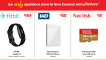SanDisk Extreme MicroSD A2 V30 64GB $15, FitBit Inspire 2 $169, WD My Passport 1TB $68 @ Noel Leeming via N3