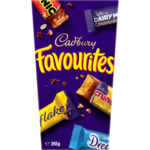 Cadbury Favourites Chocolate Bars 265g $3 @ PAK'n SAVE, Mill St (Hamilton)