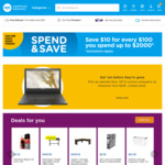 $10 off Every $100 Spent on Items up to $2000 (Online Only, Exclusions Apply) @ Warehouse Stationery