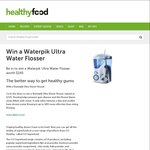 Win a Waterpik Ultra Water Flosser (Valued at $245) from Healthy Food