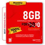 Free 8GB Data First Month, Free 4GB Two Months After + Unlimited Calls & Texts to NZ/AU (SIM/eSIM - $30/M Thereafter) @ Telsim