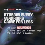 15% off Monthly Pass (Next 8 Months) - $46.75/Month ($54.99/Month Thereafter) @ Sky Sports Now