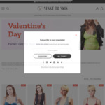 Valentine's Day Lingerie Sale: Up to 50% off sitewide + Free Shipping on Orders over $60 @ NEXXT TO SKIN
