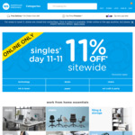 11% Sitewide Plus Another 10% (Online Only) @ Warehouse Stationery