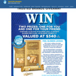 Win a $340 Whittaker's Blondie-licious package @ Trusted Brands