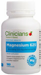 20% off & BOGOF: Clinicians Magnesium 625 - 180 Capsules for $19.90 Delivered (Usually $24.99 for 90) @ HealthPost
