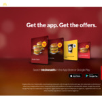 Free McCafé Coffee @ McDonald’s App