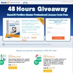 FREE: EaseUS Partition Master Professional v10.8 (Was $40)