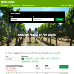 Every Air New Zealand Domestic Grabaseat Fare, Price, Seats Available, from $69 One Way @ Grabaseat (Carry On Only)