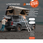 Win a Utemaster Centurion Canopy + Bushbuck Armourdillo Rooftop Tent from Bushbuck & Utemaster