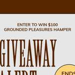 Win a Drinking Chocolate, Chai, Matcha Hamper (Worth $100) from Grounded Pleasures