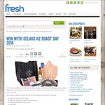 Win a Roast Day Prize Pack (Decanter, Oven Mitt, Tea Towel, Chopping Board, etc.) from Fresh
