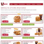KFC August Coupons: Free Reg Drink with Colonel's Stack Burger, 5 Hot Rods + Reg Chips $9.90 + More