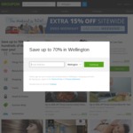 15% off Sitewide @ Groupon