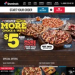 30% off Pizzas (Excludes Value) - Domino's