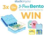 Win 1 of 3 Bento Value Packs (Worth $85.95) from Kidspot