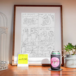 Win an Original Drawing by David The Robot @ Happy Mag TV