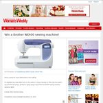 Win a Brother NX400 Sewing Machine from NZ Women's Weekly