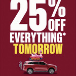 25% off RRP (Exclusions Apply) @ Supercheap Auto (Club Members Only, Instore & Online)