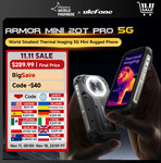 Ulefone Armor Mini20t Pro Smartphone US$373.16 ~NZ$665.55 Delivered (Was US$599.99 ~NZ$1069.65) @ ULEFONE AliExpress