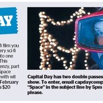 Win 1 of 2 Double Passes to A Play about Space, Feb 17, from The Dominion Post (Wellington)