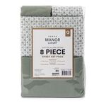 [VIP] Manor Luxury 8 Piece Sheet Set King/Queen from $49 (Was $180) + Shipping ($0 C&C/ in-Store) @ Spotlight