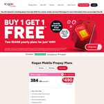 Buy One Get One Free Kogan Mobile Extra Large 365 Day SIM Plan $490 @ Kogan Mobile
