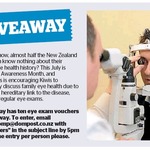 Win 1 of 10 Specsavers Eye Exams from The Dominion Post