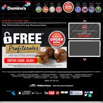 FREE Profiteroles with Any Pizza Purchase from Domino's