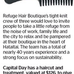 Win a Haircut + Treatment (worth $126) from Refuge Hair Boutique via The Dominion Post (Wellington)