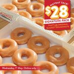 [Auckland] 24 Original Glazed Doughnuts $28 @ Krispy Kreme (Online Only)