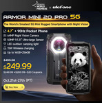 Ulefone Armor Mini 20 Pro 5G US$309.91 (~NZ$526.51) Delivered (Was US$499.98/NZ$849.42) @ ULEFONE Official Store AliExpress