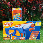 Win one of two Nerf Infinite Blaster prize packs from Tots to Teens mag