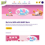 Win 1 of 3 Baby Born Emma Dolls, Baby Born Baby Nests + Baby Born Nightgown Sets from Planet Fun