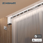 Matter over Thread Smart Curtain Motor Kit Mini Motor + Splicing Track 3m US$135.52+US$13 (~NZ$254.12) Delivered @ Zemismart