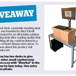 Win 1 of 2 Meerkat Desks from The Dominion Post