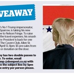 Win 1 of 2 Double Passes to Alexander Sparrow from The Dominion Post (Wellington)