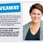 Win a Double Pass to Anika Moa from The Dominion Post (Wellington)
