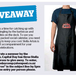 Win 1 of 3 Stella Artois Aprons from The Dominion Post