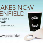 Coffee $2 @ Petal Cupcakes (Glenfield Mall)