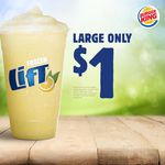 Large Frozen Lift $1 @ Burger King (Limited Time)