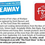 Win a Double Pass to The Food Show Wellington, Sept 4-6 from The Dominion Post